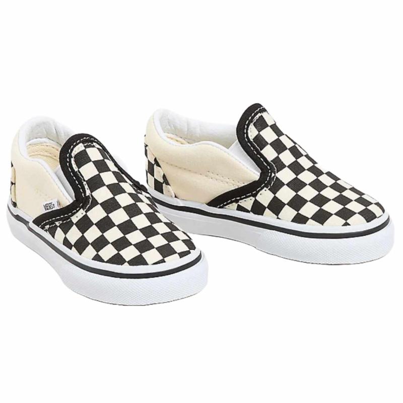 Vans Toddler Slip-On Black White Checkerboard