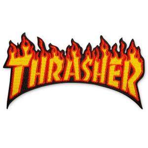 Thrasher Patch Flame