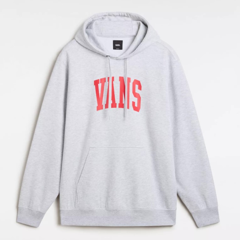 Vans Arched Pullover Light Grey Heat