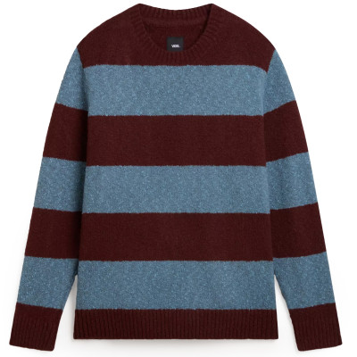 Vans Darby Stripe Crew Sweat Bitter Chocolat