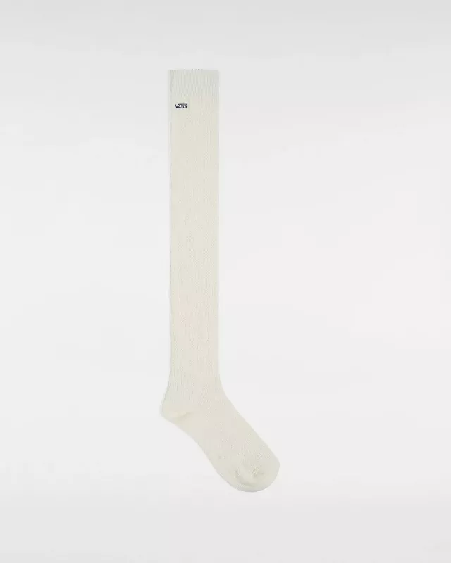 Vans Knee Sock Marshmallow 38.5-41 (US 6.5- 10)