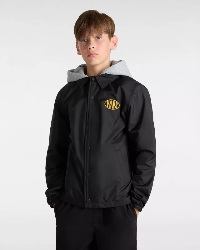 Vans Junior Riley II Coach Jacke Black