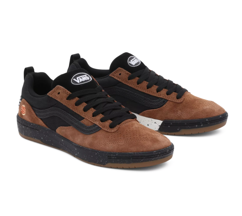 Vans Skate Zahba Zion Multi Brown Black Wh