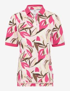 Topp cerise mönstrad