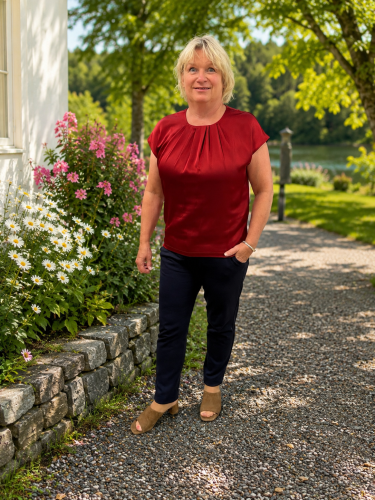 Topp vinröd Lille