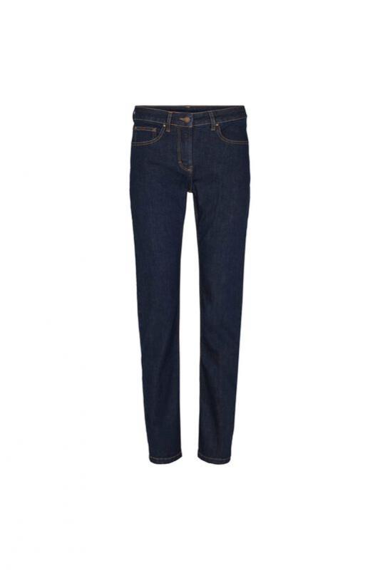 Jeans mörk denimblå reg