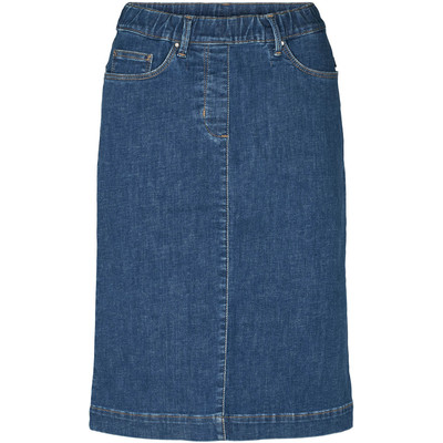 Kjol denim blå