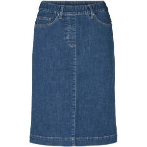 Kjol denim blå