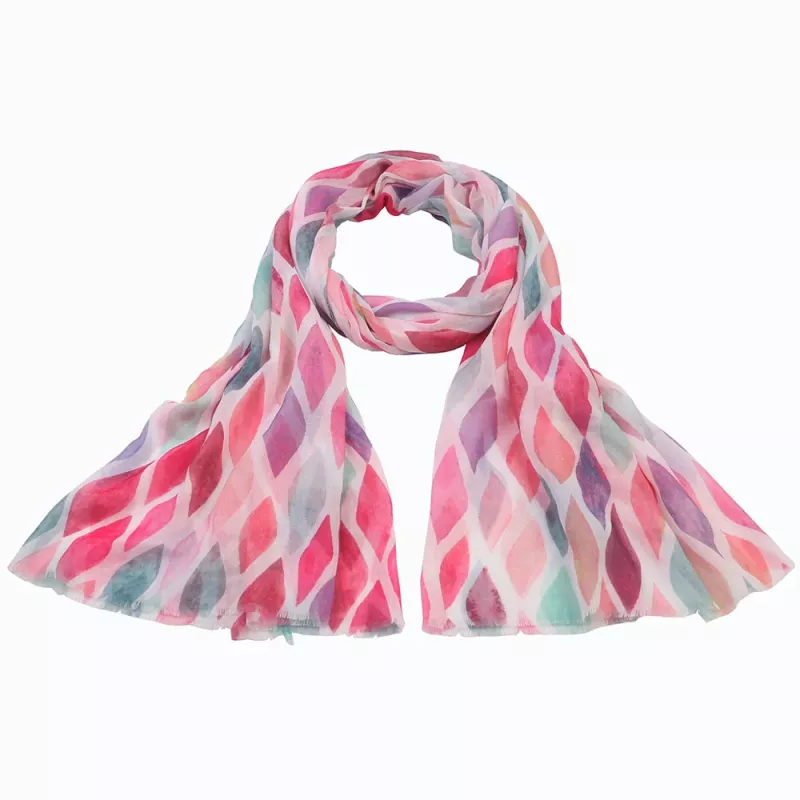 Scarf rosa emeli