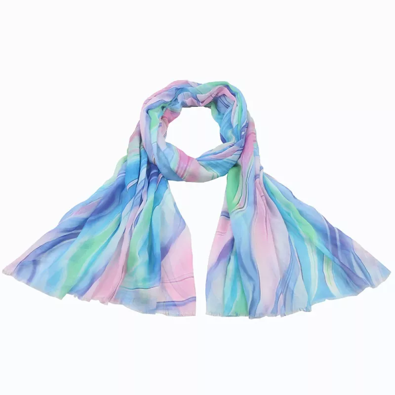 Scarf blå elma