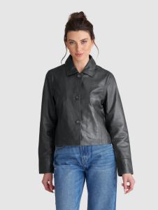 Skinnjacka Thea svart