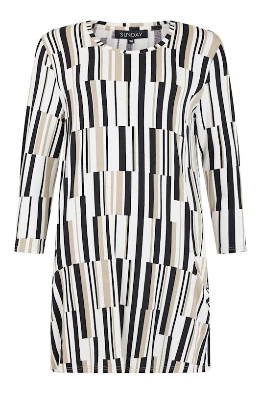 Tunika svart/beige