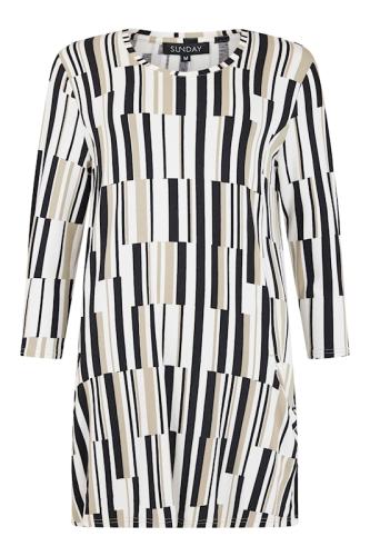 Tunika svart/beige