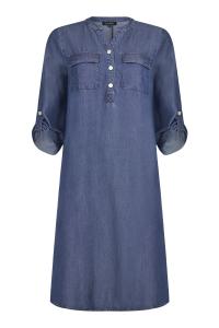 Klänning mörk denim