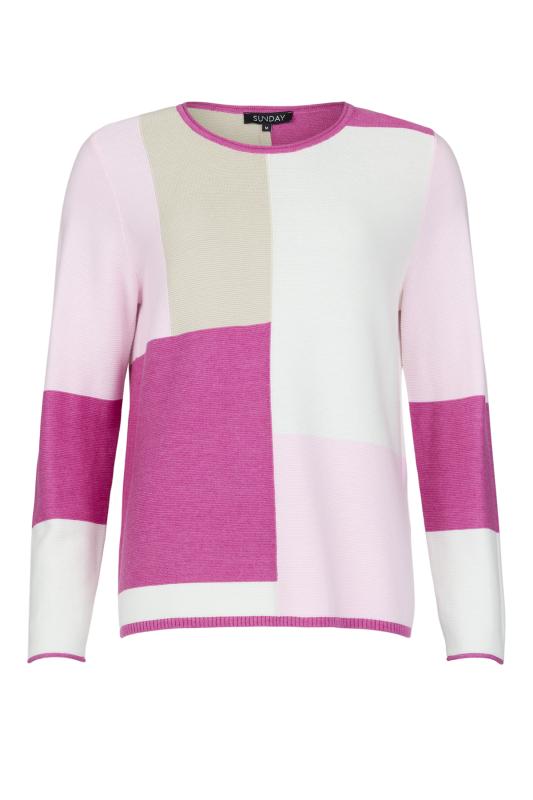 Jumper rosa -beige