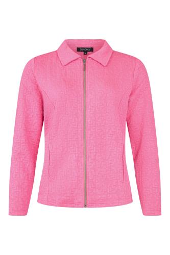 Jacka/Kofta fuchsia
