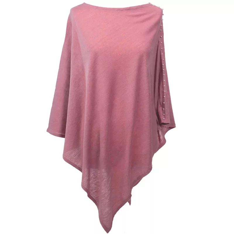 Poncho  gammelrosa