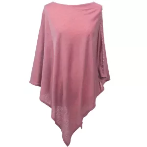 Poncho  gammelrosa