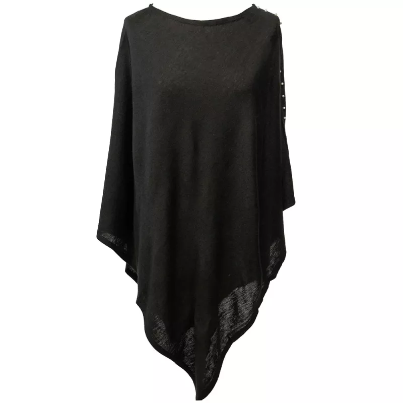 Poncho  svart