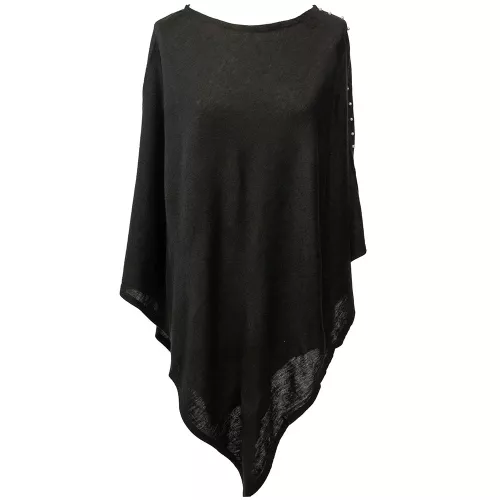 Poncho  svart