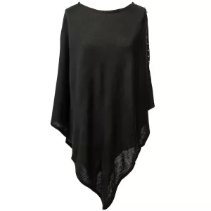 Poncho  svart