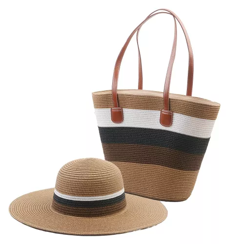 Set hatt och väska Cattis