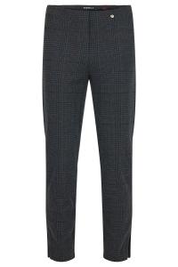 Byxa grå rutig rose