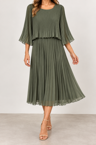 Klänning khaki
