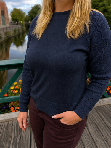 Jumper marinblå
