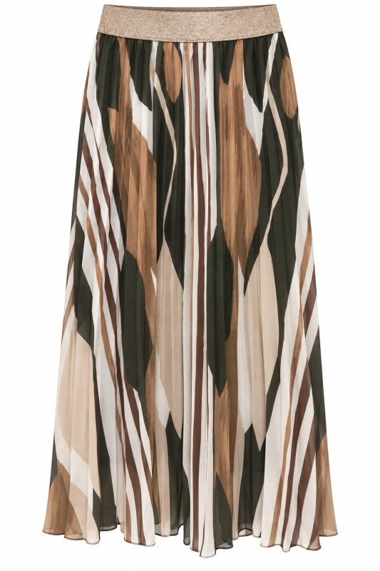 kjol khaki