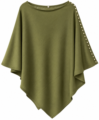 Poncho  armegrön
