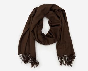 Sjal brun