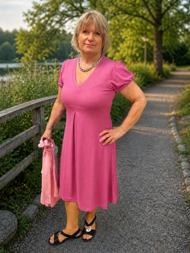 Klänning rosa