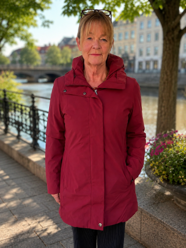 Jacka vinröd Hastila