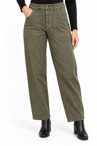 Jeans barrel khaki