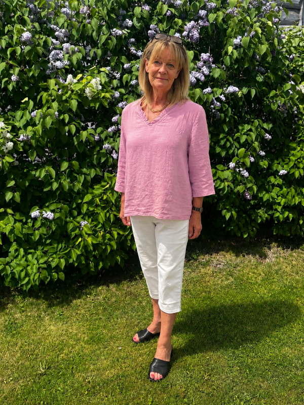 Linneblus rosa Fanny