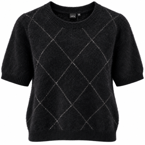 Jumper svart k.ärm