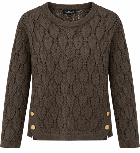Jumper mörkbrun