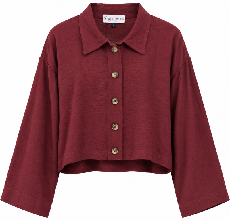 Blusjacka burgundy