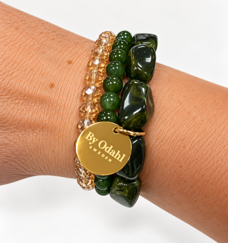 Armband militär grön 3-set