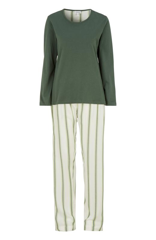 Pyjamas grönrutig