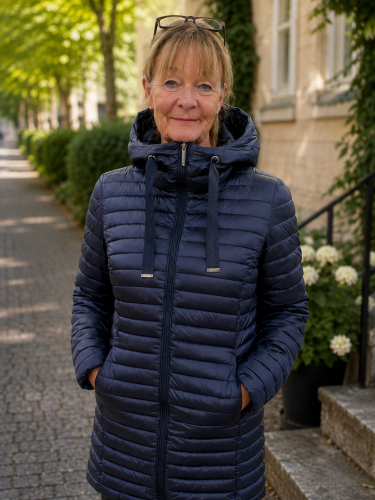Täckjacka marin Brusi