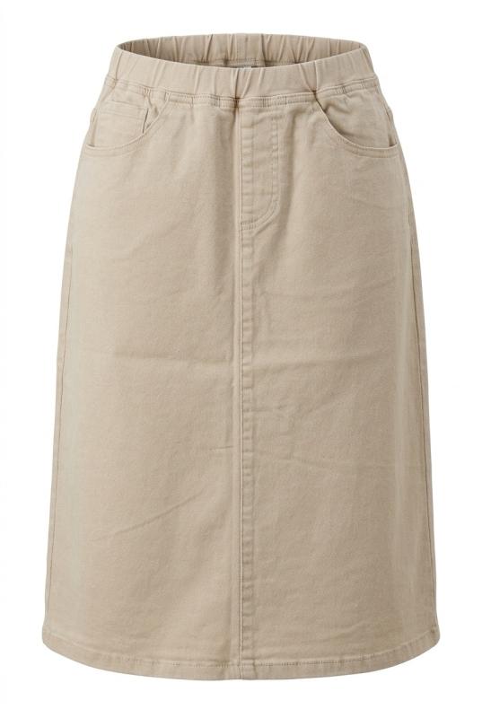 Kjol beige