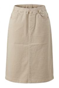 Kjol beige