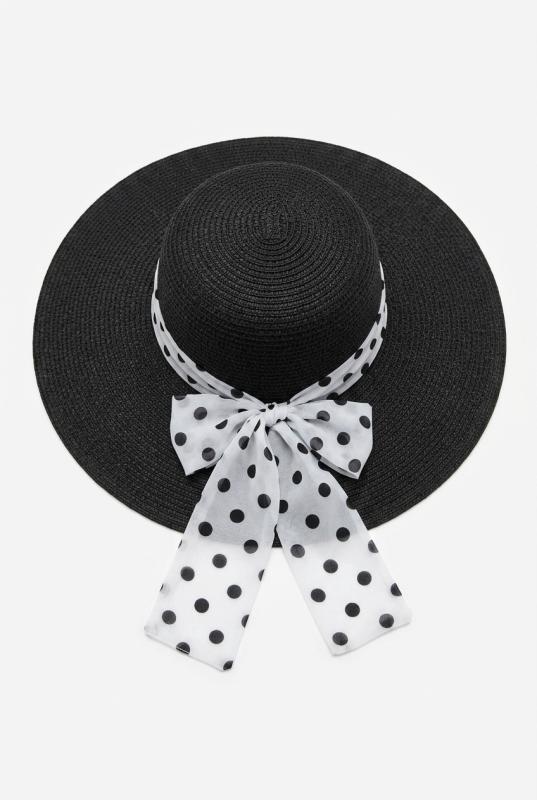 Hatt svart Leya