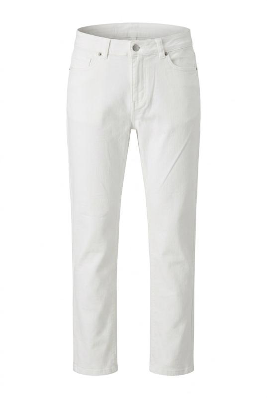 Byxa vit twill kort