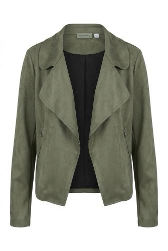 Kavaj khaki imitations mocka