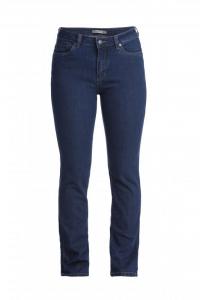 Jeans blå kort benlängd