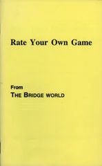 Rate Your Own Game