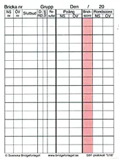 Parprotokoll U16